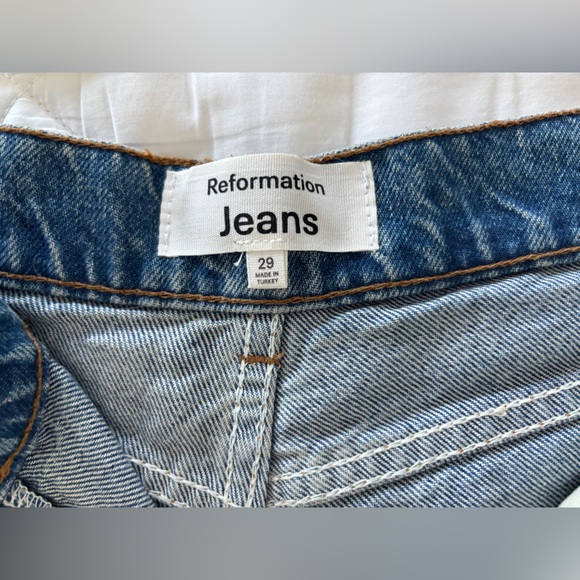 Reformation Cary High Rise Slouchy wide leg jean - Picture 7 of 14